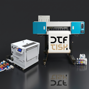 PROFESIONALNI KOMPLET: DTF Tiskalnik 60 cm + Vertikalni tresalnik + RIP